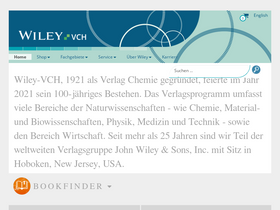 'wiley-vch.de' screenshot