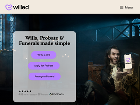 'willed.com.au' screenshot