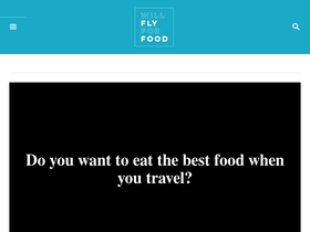 'willflyforfood.net' screenshot