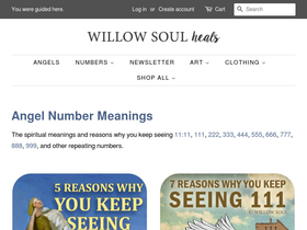 'willowsoul.com' screenshot