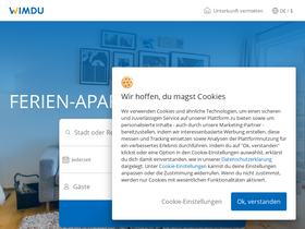 'wimdu.de' screenshot