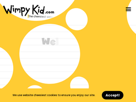 'wimpykid.com' screenshot