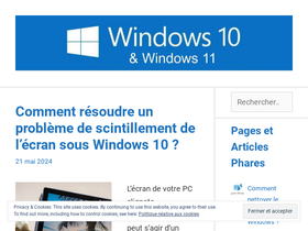 'win10.fr' screenshot