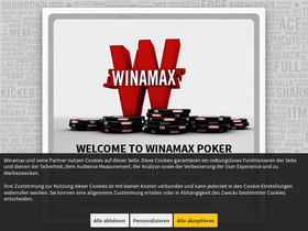 'winamax.de' screenshot