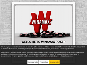 'winamax.es' screenshot