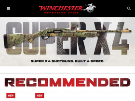 'winchesterguns.com' screenshot