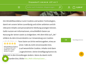 'windelmanufaktur.com' screenshot