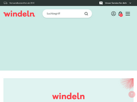 'windeln.de' screenshot