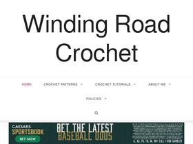 'windingroadcrochet.com' screenshot