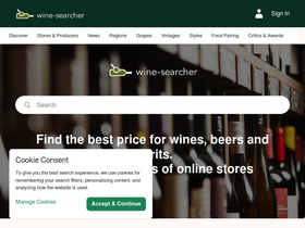'wine-searcher.com' screenshot