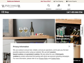 'winecoolerdirect.com' screenshot