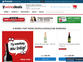 'winedeals.com' screenshot