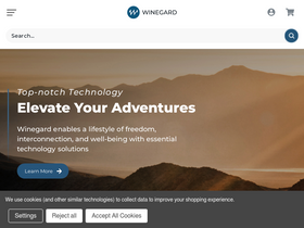 'winegard.com' screenshot