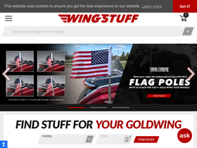'wingstuff.com' screenshot