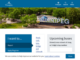 'winnipeg.ca' screenshot