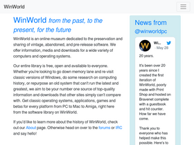 'winworldpc.com' screenshot