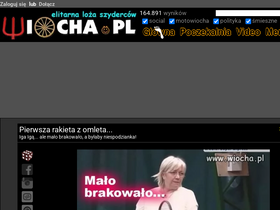 'wiocha.pl' screenshot