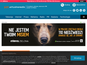 'wirtualnemedia.pl' screenshot