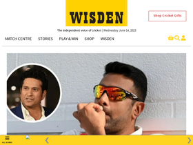 'wisden.com' screenshot