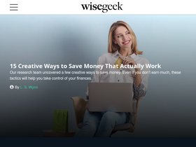 'wisegeek.com' screenshot