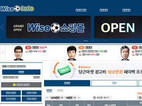 'wisetoto.com' screenshot