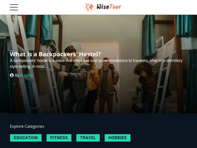 'wisetour.com' screenshot