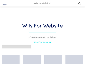'wisforwebsite.com' screenshot