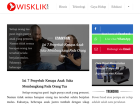 'wisklik.com' screenshot