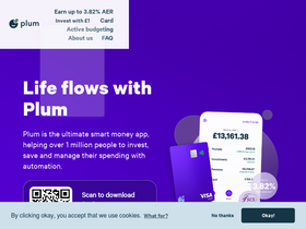 'withplum.com' screenshot