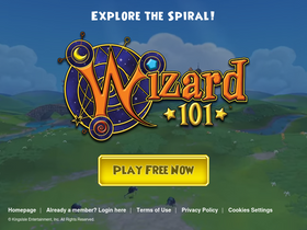 'wizard101.com' screenshot