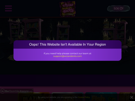 'wizardslots.com' screenshot