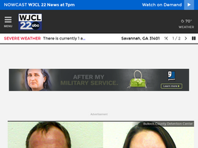 'wjcl.com' screenshot