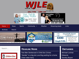 'wjle.com' screenshot