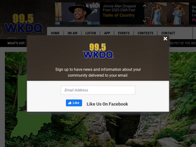 'wkdq.com' screenshot