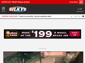 'wlky.com' screenshot