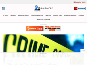 'wmar2news.com' screenshot