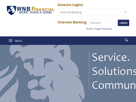 'wnbfinancial.com' screenshot