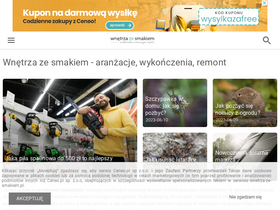 'wnetrza-ze-smakiem.pl' screenshot