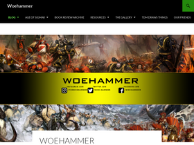 'woehammer.com' screenshot
