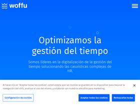 'woffu.com' screenshot