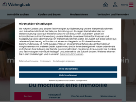 'wohnglueck.de' screenshot