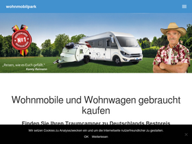 'wohnmobilpark.com' screenshot