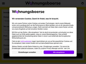 'wohnungsboerse.net' screenshot