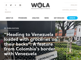 'wola.org' screenshot