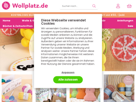 'wollplatz.de' screenshot