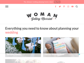 'womangettingmarried.com' screenshot