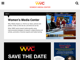 'womensmediacenter.com' screenshot
