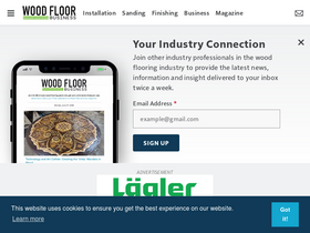'woodfloorbusiness.com' screenshot