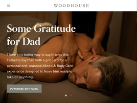 'woodhousespas.com' screenshot