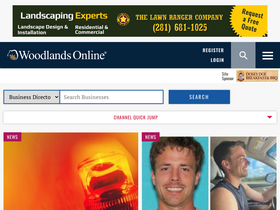 'woodlandsonline.com' screenshot